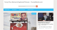 Desktop Screenshot of funnywebsite.com